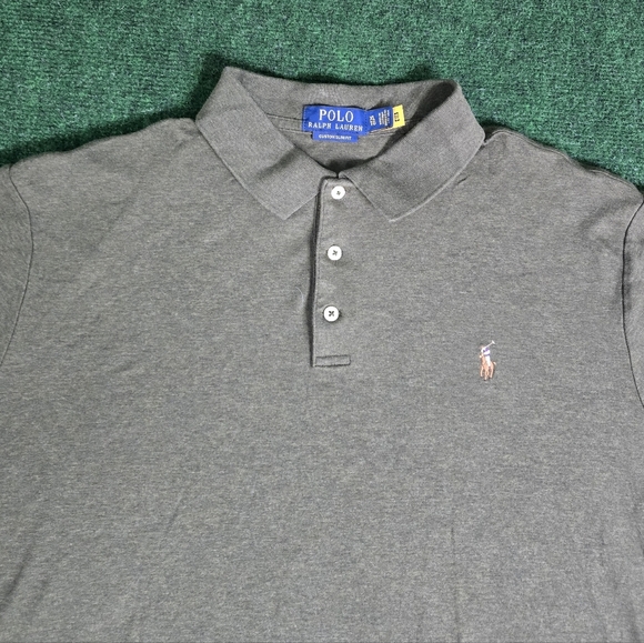 Polo Ralph Lauren | Custom Slim Fit 100% Cotton Short Sleeve Polo Shirt - Picture 12 of 13